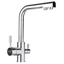 Chromowana bateria trójdrożna