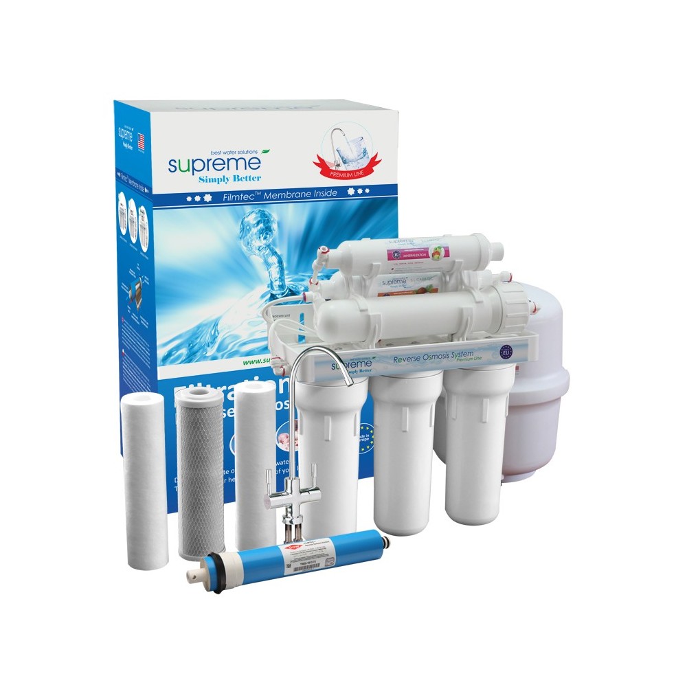 Sześciostopniowy system Odwróconej Osmozy PREMIUM